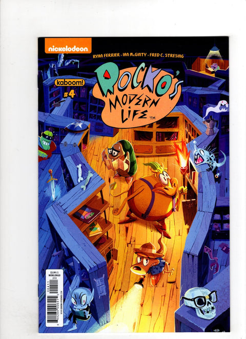 Rocko's Modern Life (Boom! Studios) #4 (Cvr A) (2018) Jorge Monlongo A Jorge Monlongo Buy & Sell Comics Online Comic Shop Toronto Canada