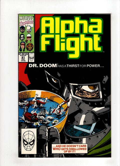 Alpha Flight, Vol. 1 #91 (1990) Buy & Sell Comics Online Comic Shop Toronto Canada