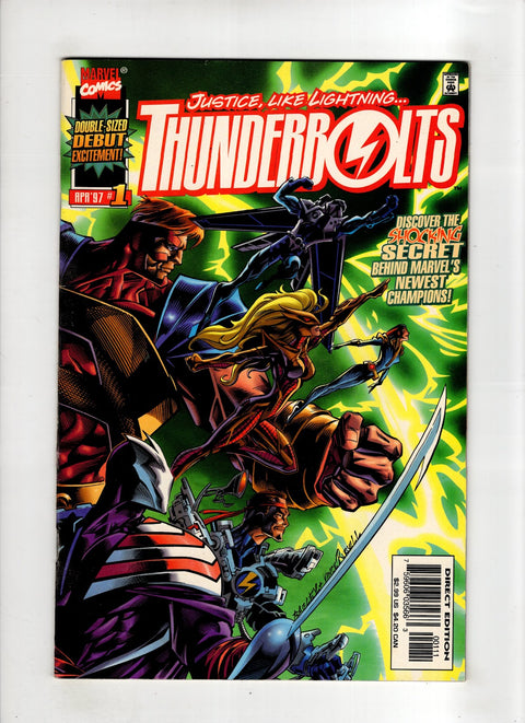 Thunderbolts, Vol. 1 #1 (Cvr A) (1997) Mark Bagley A Mark Bagley Buy & Sell Comics Online Comic Shop Toronto Canada