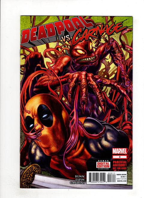 Deadpool vs. Carnage #3 (2014) Buy & Sell Comics Online Comic Shop Toronto Canada