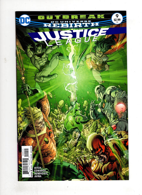 Justice League, Vol. 2 #9 (Cvr A) (2016) Fernando Pasarin & Matt Ryan A Fernando Pasarin & Matt Ryan Buy & Sell Comics Online Comic Shop Toronto Canada