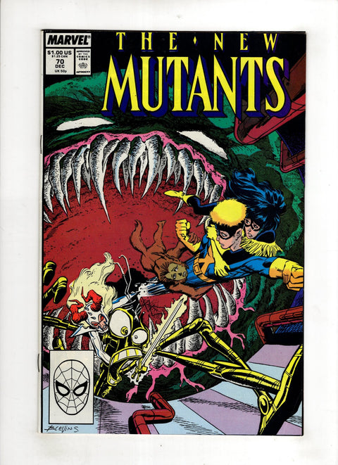 New Mutants, Vol. 1 #70 (1988) Buy & Sell Comics Online Comic Shop Toronto Canada