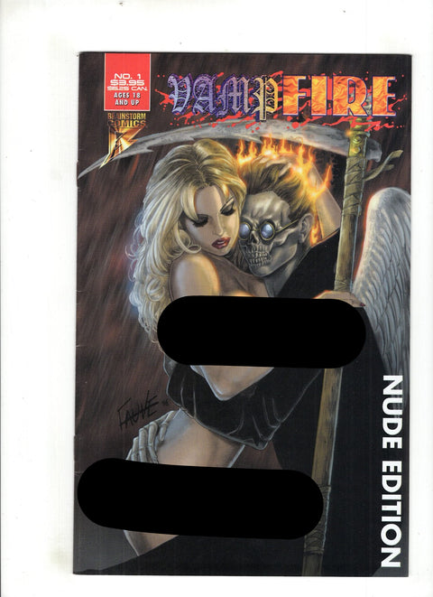 Vampfire (Brainstorm) #1 (Cvr B) (1996) Nude Edition B Nude Edition Buy & Sell Comics Online Comic Shop Toronto Canada