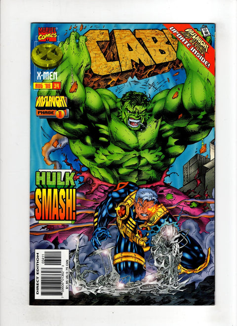 Cable, Vol. 1 #34 (1996) Buy & Sell Comics Online Comic Shop Toronto Canada