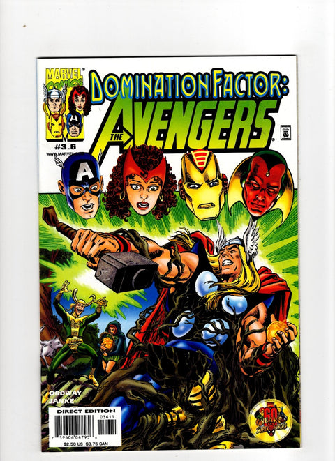 Domination Factor: Avengers #3.6 (1999) Buy & Sell Comics Online Comic Shop Toronto Canada