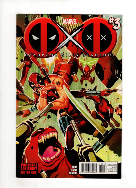 Deadpool Kills Deadpool #3 (Cvr A) (2013) Michael del Mundo A Michael del Mundo Buy & Sell Comics Online Comic Shop Toronto Canada