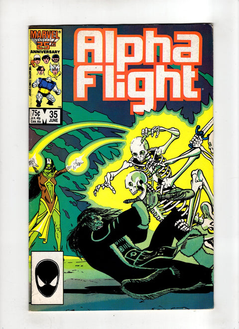 Alpha Flight, Vol. 1 #35 (1986) Buy & Sell Comics Online Comic Shop Toronto Canada