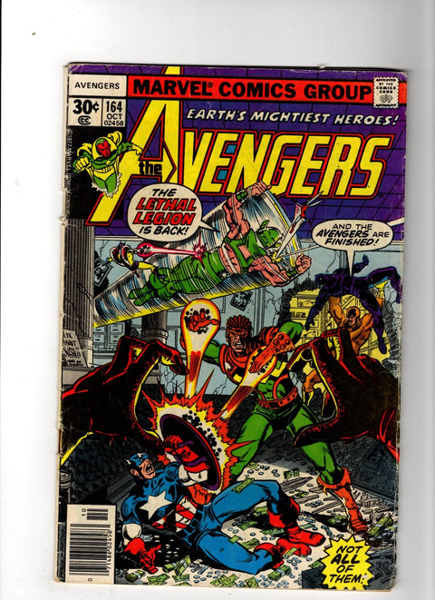 The Avengers, Vol. 1 #164 (1977) Newsstand Edition Newsstand Edition Buy & Sell Comics Online Comic Shop Toronto Canada