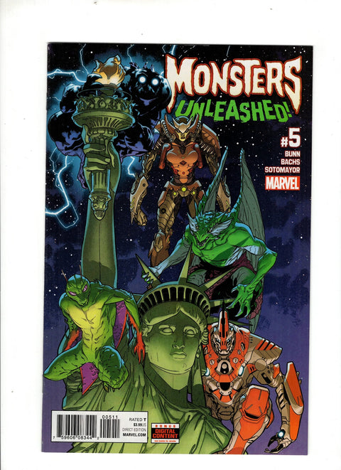 Monsters Unleashed, Vol. 3 #5 (2017) Buy & Sell Comics Online Comic Shop Toronto Canada