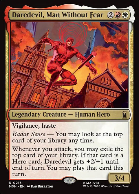 Daredevil, Man Without Fear (Foil)