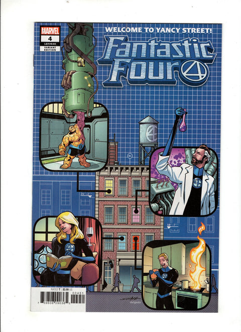 Fantastic Four, Vol. 6 #4 (Cvr E) (2018) Schiti Yancy Incentive Variant (1:4) E Schiti Yancy Incentive Variant (1:4) Buy & Sell Comics Online Comic Shop Toronto Canada