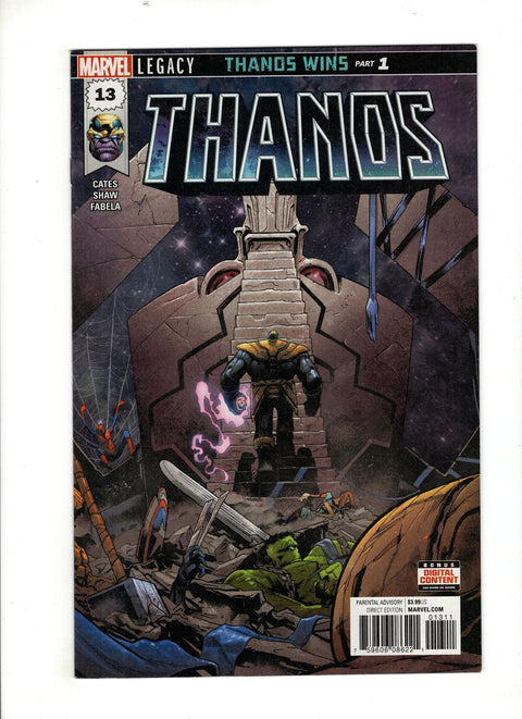 Thanos, Vol. 2 #13 (Cvr A) (2017) Geoff Shaw A Geoff Shaw Buy & Sell Comics Online Comic Shop Toronto Canada