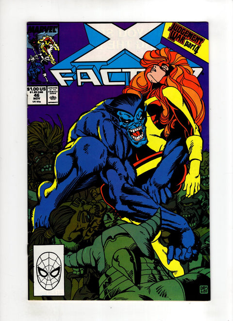 X-Factor, Vol. 1 #46 (1989) Buy & Sell Comics Online Comic Shop Toronto Canada
