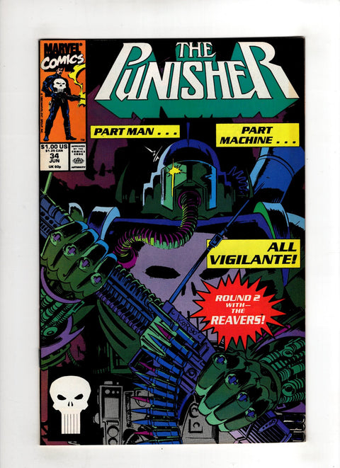 The Punisher, Vol. 2 #34 (1990) Buy & Sell Comics Online Comic Shop Toronto Canada