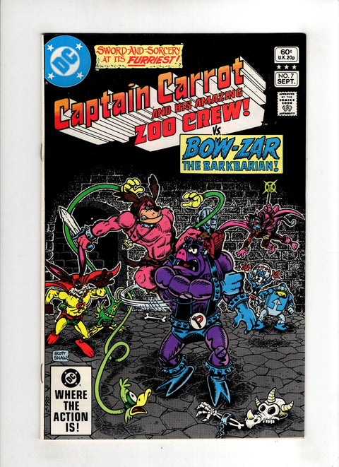 Captain Carrot and his Amazing Zoo Crew #7 (1982) Buy & Sell Comics Online Comic Shop Toronto Canada