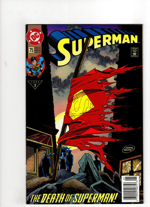 Superman, Vol. 2 #75 (1992) Newsstand Edition Newsstand Edition Buy & Sell Comics Online Comic Shop Toronto Canada