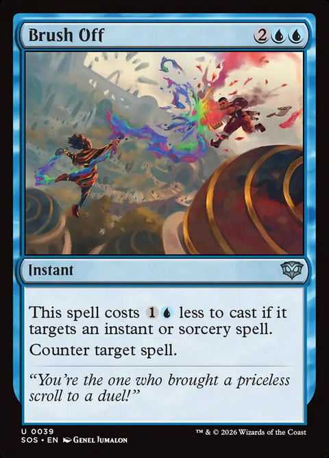 Brush Off (Foil)