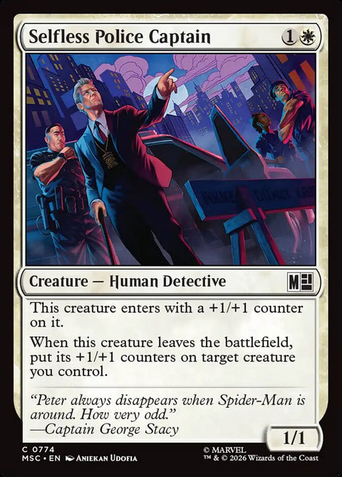 Selfless Police Captain (Foil)