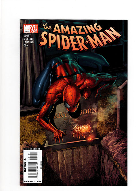 The Amazing Spider-Man, Vol. 2 #581 (Cvr A) (2008) Barry Kitson A Barry Kitson Buy & Sell Comics Online Comic Shop Toronto Canada