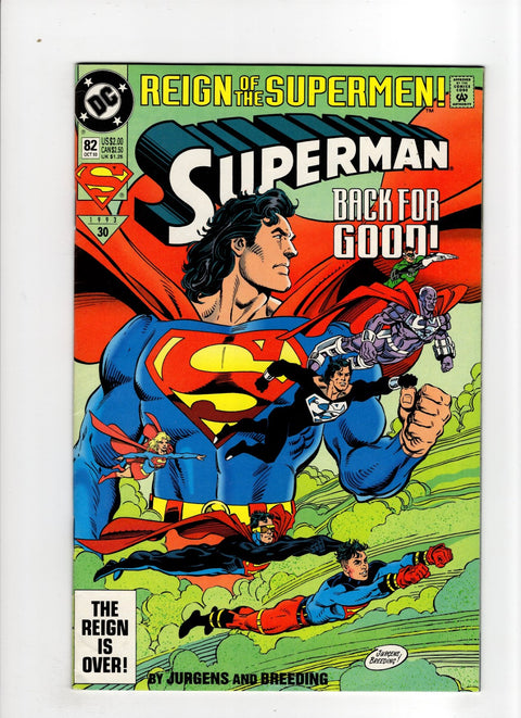 Superman, Vol. 2 #82 (1993) Buy & Sell Comics Online Comic Shop Toronto Canada
