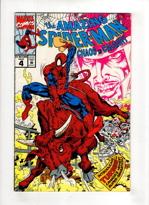 The Amazing Spider-Man: Chaos in Calgary #4 (Cvr A) (1992) English Canadian Edition A English Canadian Edition Buy & Sell Comics Online Comic Shop Toronto Canada