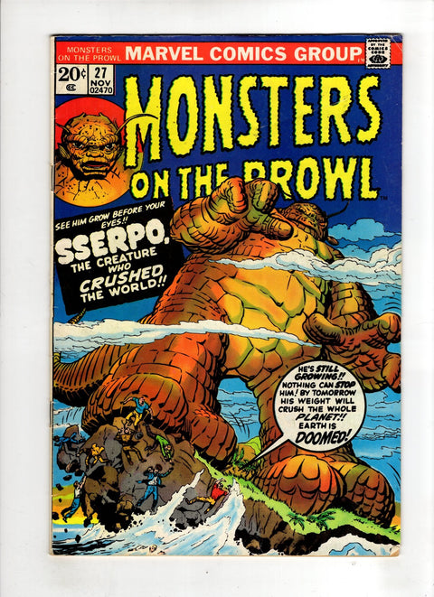 Monsters on the Prowl #27 (1973) Buy & Sell Comics Online Comic Shop Toronto Canada