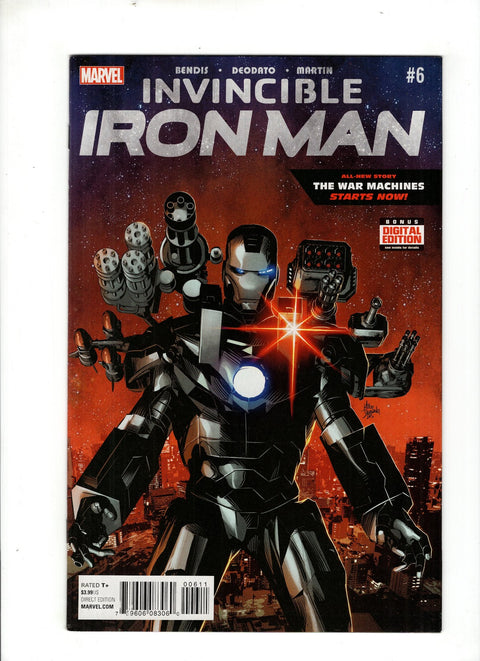 Invincible Iron Man, Vol. 2 #6 (Cvr A) (2016) Mike Deodato Jr. A Mike Deodato Jr. Buy & Sell Comics Online Comic Shop Toronto Canada
