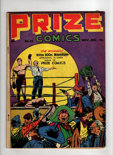Prize Comics #56 (1945) Center page detached Center page detached Buy & Sell Comics Online Comic Shop Toronto Canada