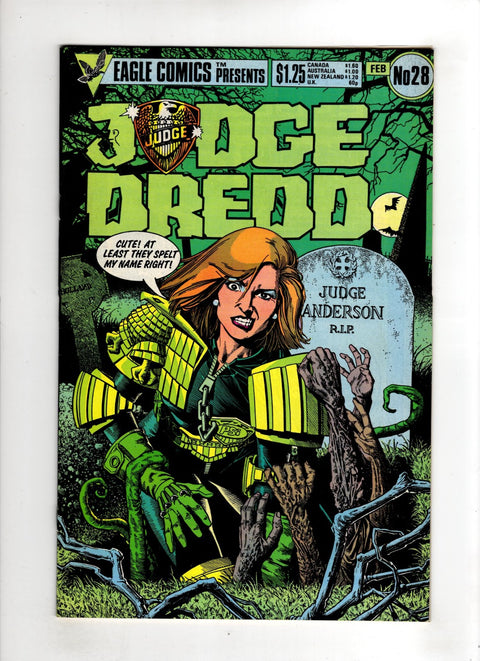 Judge Dredd, Vol. 1 #28 (1985) Buy & Sell Comics Online Comic Shop Toronto Canada