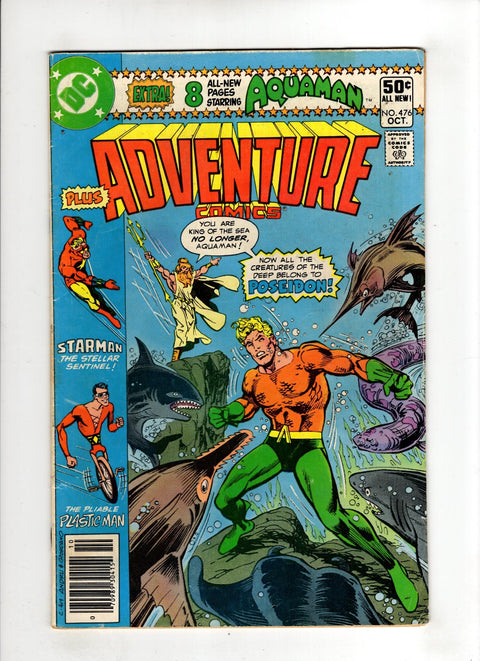 Adventure Comics, Vol. 1 #476 (1980) Newsstand Edition Newsstand Edition Buy & Sell Comics Online Comic Shop Toronto Canada