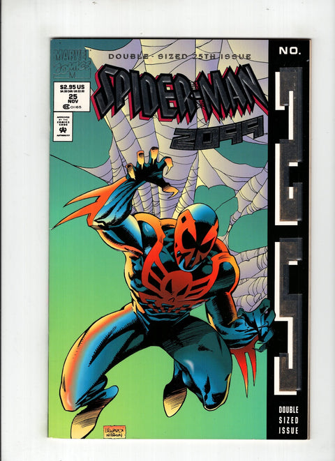 Spider-Man 2099, Vol. 1 #25 (1994) Newsstand Edition Deluxe Silver Foil Newsstand Edition Deluxe Silver Foil Buy & Sell Comics Online Comic Shop Toronto Canada