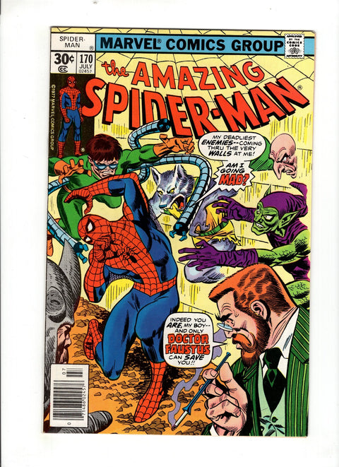 The Amazing Spider-Man, Vol. 1 #170 (1977) Buy & Sell Comics Online Comic Shop Toronto Canada
