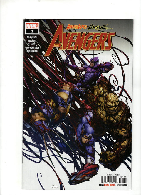 Absolute Carnage: Avengers #1 (Cvr A) (2019) Clayton Crain A Clayton Crain Buy & Sell Comics Online Comic Shop Toronto Canada