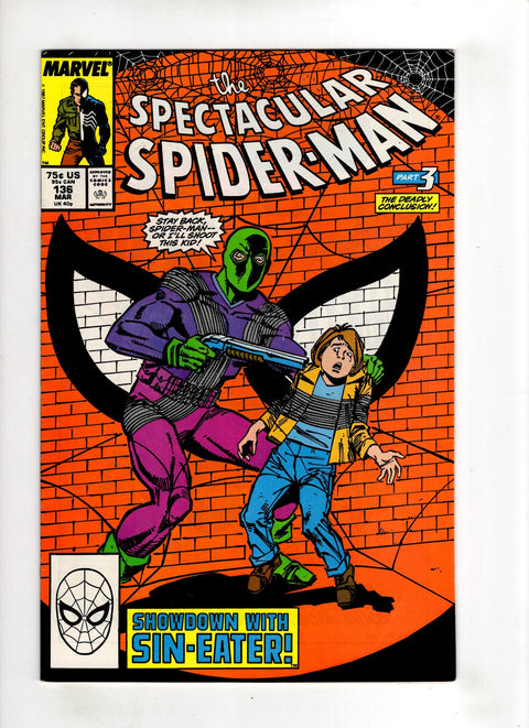 The Spectacular Spider-Man, Vol. 1 #136 (1988) Buy & Sell Comics Online Comic Shop Toronto Canada