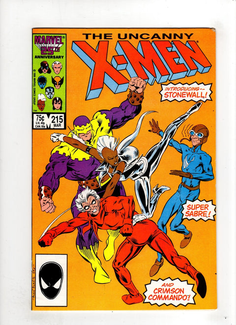 Uncanny X-Men, Vol. 1 #215 (1986) Buy & Sell Comics Online Comic Shop Toronto Canada