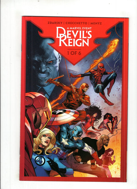 Devil's Reign, Vol. 1 #1 (Cvr A) (2021) Marco Checchetto A Marco Checchetto Buy & Sell Comics Online Comic Shop Toronto Canada
