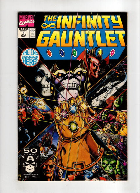 Infinity Gauntlet, Vol. 1 #1 (1991) Buy & Sell Comics Online Comic Shop Toronto Canada