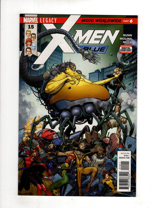 X-Men: Blue #15 (2017) Arthur Adams Arthur Adams Buy & Sell Comics Online Comic Shop Toronto Canada