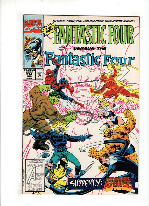 Fantastic Four, Vol. 1 #374 (Cvr A) (1993) A Buy & Sell Comics Online Comic Shop Toronto Canada