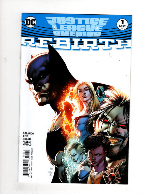 Justice League Of America: Rebirth #1 (Cvr A) (2017) Ivan Reis A Ivan Reis Buy & Sell Comics Online Comic Shop Toronto Canada