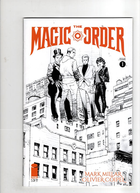 The Magic Order #1 (Cvr B) (2018) Variant Olivier Coipel Black & White B Variant Olivier Coipel Black & White Buy & Sell Comics Online Comic Shop Toronto Canada