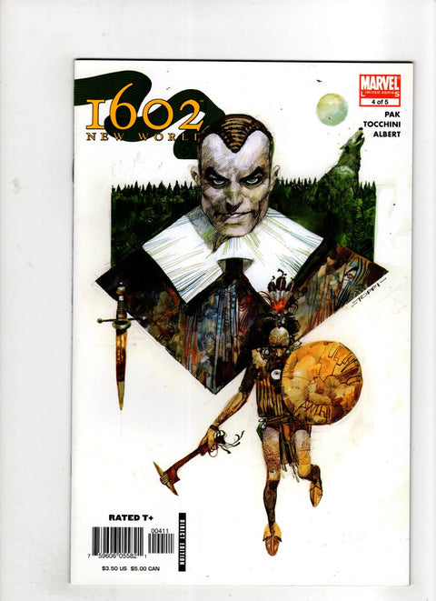 Marvel 1602: New World #4 (2005) Sergio Toppi Sergio Toppi Buy & Sell Comics Online Comic Shop Toronto Canada