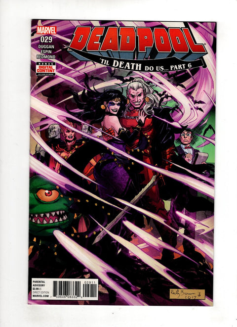Deadpool, Vol. 5 #29 (Cvr A) (2017) Reilly Brown A Reilly Brown Buy & Sell Comics Online Comic Shop Toronto Canada