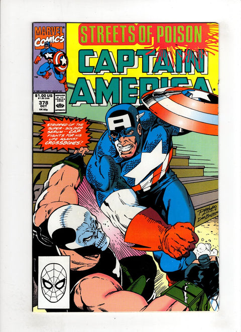 Captain America, Vol. 1 #378 (1990) Buy & Sell Comics Online Comic Shop Toronto Canada