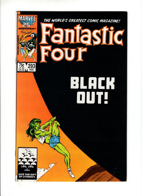 Fantastic Four, Vol. 1 #293 (1986) Buy & Sell Comics Online Comic Shop Toronto Canada