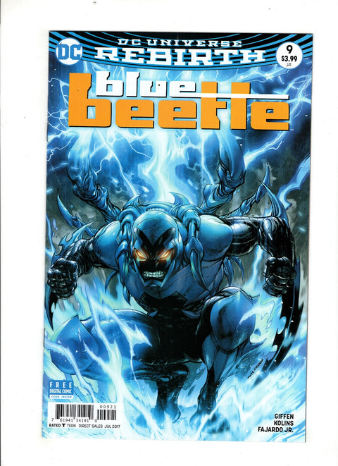 Blue Beetle, Vol. 10 #9 (Cvr B) (2017) Tyler Kirkham Variant B Tyler Kirkham Variant Buy & Sell Comics Online Comic Shop Toronto Canada