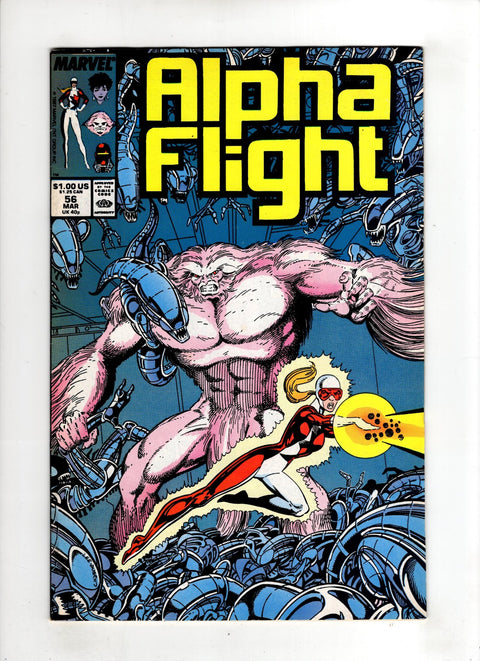 Alpha Flight, Vol. 1 #56 (1987) Jim Lee Jim Lee Buy & Sell Comics Online Comic Shop Toronto Canada