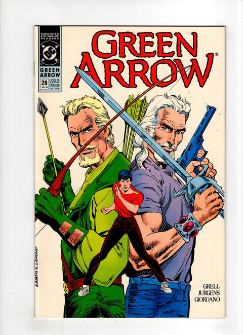Green Arrow, Vol. 2 #28 (1990) Buy & Sell Comics Online Comic Shop Toronto Canada