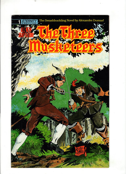 The Three Musketeers (Eternity Comics) #1 (1988) Buy & Sell Comics Online Comic Shop Toronto Canada