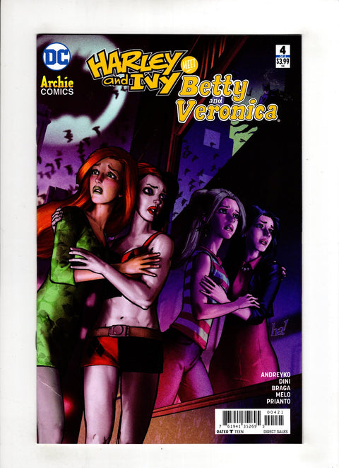 Harley and Ivy Meet Betty and Veronica #4 (Cvr B) (2018) Variant Gene Ha B Variant Gene Ha Buy & Sell Comics Online Comic Shop Toronto Canada